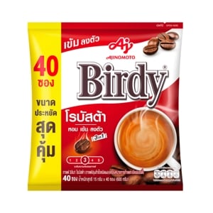pdc_เบอร์ดี้ กาแฟปรุงสำเร็จ 3อิน1 โรบัสต้า 15 ก. x 40 ชิ้น