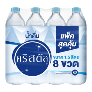 pdc_คริสตัล น้ำดื่ม 1500 มล. แพ็ค 8