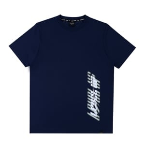 pdc_เบสิโค เสื้อยืดแขนสั้นพิมพ์ลาย สำหรับผู้ชาย รุ่น FTHL24Q2MS003 สีกรมท่า