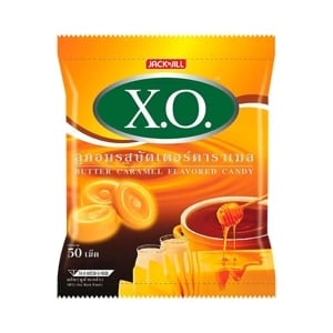 pdc_เอ็กซ์โอ ลูกอมรสบัตเตอร์คาราเมล 110 ก.