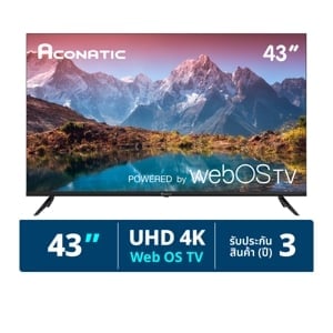 pdc_อะโคนาติก เว็บโอเอสทีวี รุ่น 43US900AN ขนาด 43 นิ้ว สีดำ