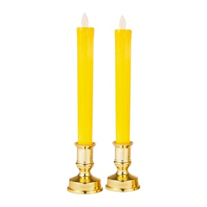 pdc_แรนดี้ เชิงเทียน LED สูง 25 ซม. สีทอง