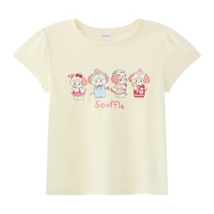 pdc_เบสิโค เสื้อยืด สำหรับเด็กหญิง รุ่น BMMX2603LG010 สีเหลือง