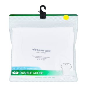 pdc_ห่านคู่ เสื้อคอกลม Air Mesh สีขาว ขนาด XL