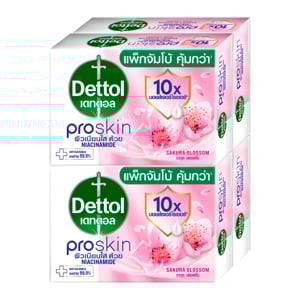 pdc_เดทตอล สบู่ แอนตี้แบคทีเรีย โปรสกิน ซากุระ 100 ก. แพ็ค 4