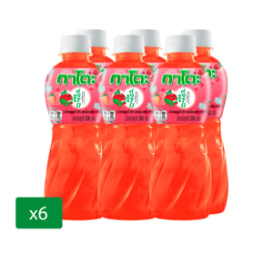 pdc_กาโตะ น้ำสตรอว์เบอร์รี่ 25% ผสมวุ้นมะพร้าว 250 มล. แพ็ค 6