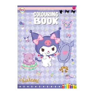 pdc_วรรณาบุ๊คส์ หนังสือระบายสี Kuromi