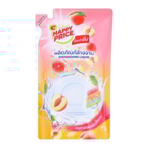 pdc_บิ๊กซี แฮปปี้ ไพรซ์ น้ำยาล้างจาน กลิ่นพีช 400 มล.