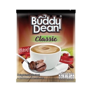 pdc_บัดดี้ดีน ทรีอินวัน คลาสสิก กาแฟปรุงสำเร็จชนิดผง 18 ก. แพ็ค 25