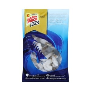 pdc_บิ๊กซี แฮปปี้ ไพรซ์ โปร กุ้งขาวไว้หาง (ไซส์ 90-110 ตัว/กก.) 500 ก.