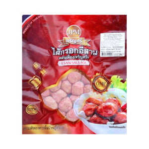 pdc_เจพีเอ็ม เจริญศรี ไส้กรอกอีสานสูตรต้นตำรับ (หมูผสมไก่) 250 ก.