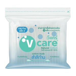 pdc_วีแคร์ สำลีก้าน 100 ก้าน แพ็ค 2