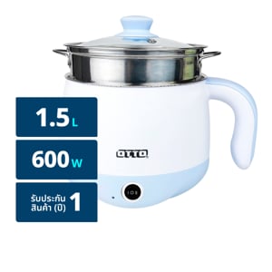 pdc_ออตโต้ หม้อต้มอเนกประสงค์ รุ่น MC-406PA(B) ขนาด 1.5 ลิตร สีฟ้า