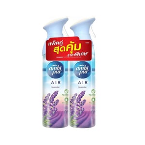pdc_แอมบิเพอร์ แอร์ สเปรย์ปรับอากาศ กลิ่นลาเวนเดอร์ 275 มล. แพ็ค 2