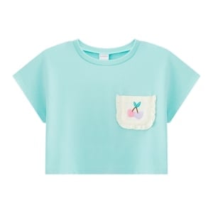 pdc_เบสิโค เสื้อครอปเด็กหญิง รุ่น FMMX2408LG007 สีมินท์