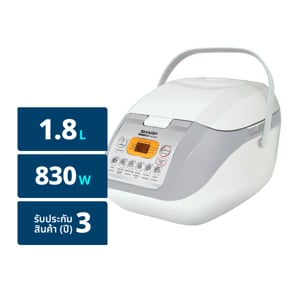 pdc_ชาร์ป หม้อหุงข้าวไฟฟ้า KS-COM18 ขนาด 1.8 ล. คละสี