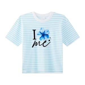 pdc_เบสิโค เสื้อยืดริ้วผู้หญิง รุ่น FDNC25Q2LC002 สีฟ้า
