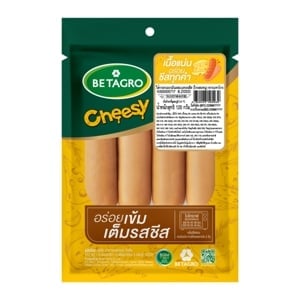 pdc_เบทาโกร ไส้กรอกเยอรมันผสมเบคอนชีส (ไก่ผสมหมู) 120 ก.
