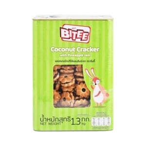 pdc_ไบตี้ แครกเกอร์กะทิไส้แยมสับปะรด 1.3 กก.