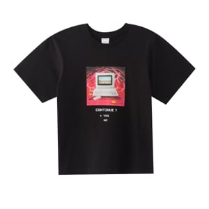 pdc_เบสิโค เสื้อแขนสั้นโอเวอร์ไซส์ สำหรับผู้ชาย รุ่น FASN25Q3YM011 สีดำ