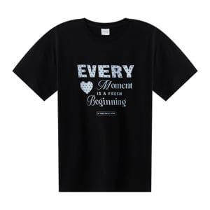 pdc_เบสิโค เสื้อคอกลมแขนสั้นพิมพ์ลาย สำหรับผู้หญิง รุ่น FASL25Q3LC013 สีดำ