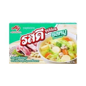 pdc_รสดี ซุปรสหมูชนิดก้อนกึ่งสำเร็จรูป 80 ก.
