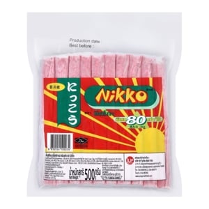 pdc_นิกโก้ ปูอัด (เนื้อปูเทียม เนื้อปลาบด) 500 ก.