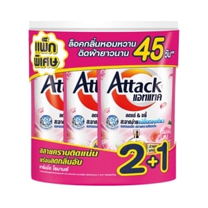 pdc_แอทแทค ชาร์มมิ่ง โรมานซ์ ชนิดน้ำ 550 มล. แพ็ค 2+1