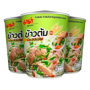 pdc_มาม่า ข้าวต้มคัพ ข้าวต้มกึ่งสำเร็จรูป รสเล้งแซบ 40 ก. แพ็ค 3