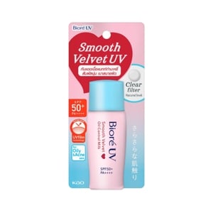 pdc_บิโอเร ครีมกันแดด สมูท เวลเวท ยูวี เคลียร์ฟิลเตอร์ SPF50+ PA++++ 30 มล.