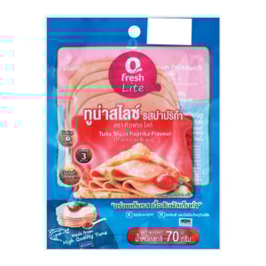 pdc_คิวเฟรช ไลท์ ทูน่าสไลซ์รสปาปริก้า 70 ก.