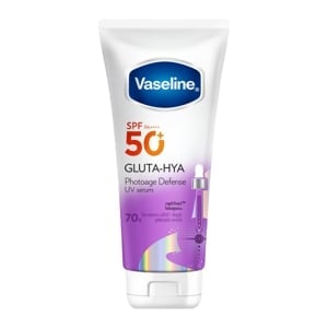 pdc_วาสลีน กลูต้า-ไฮยา โฟโตเอจ ดีเฟนซ์ยูวีเซรั่ม SPF50+ PA++++ 260 มล.