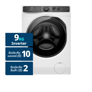 pdc_อีเลคโทรลักซ์ เครื่องซักผ้าฝาหน้า Ultimate Care 500 รุ่น EWF9023P5WC ขนาด 9 กก. สีขาว-เทา