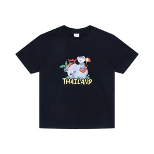 pdc_เบสิโค เสื้อยืดผู้ชาย สีดำ