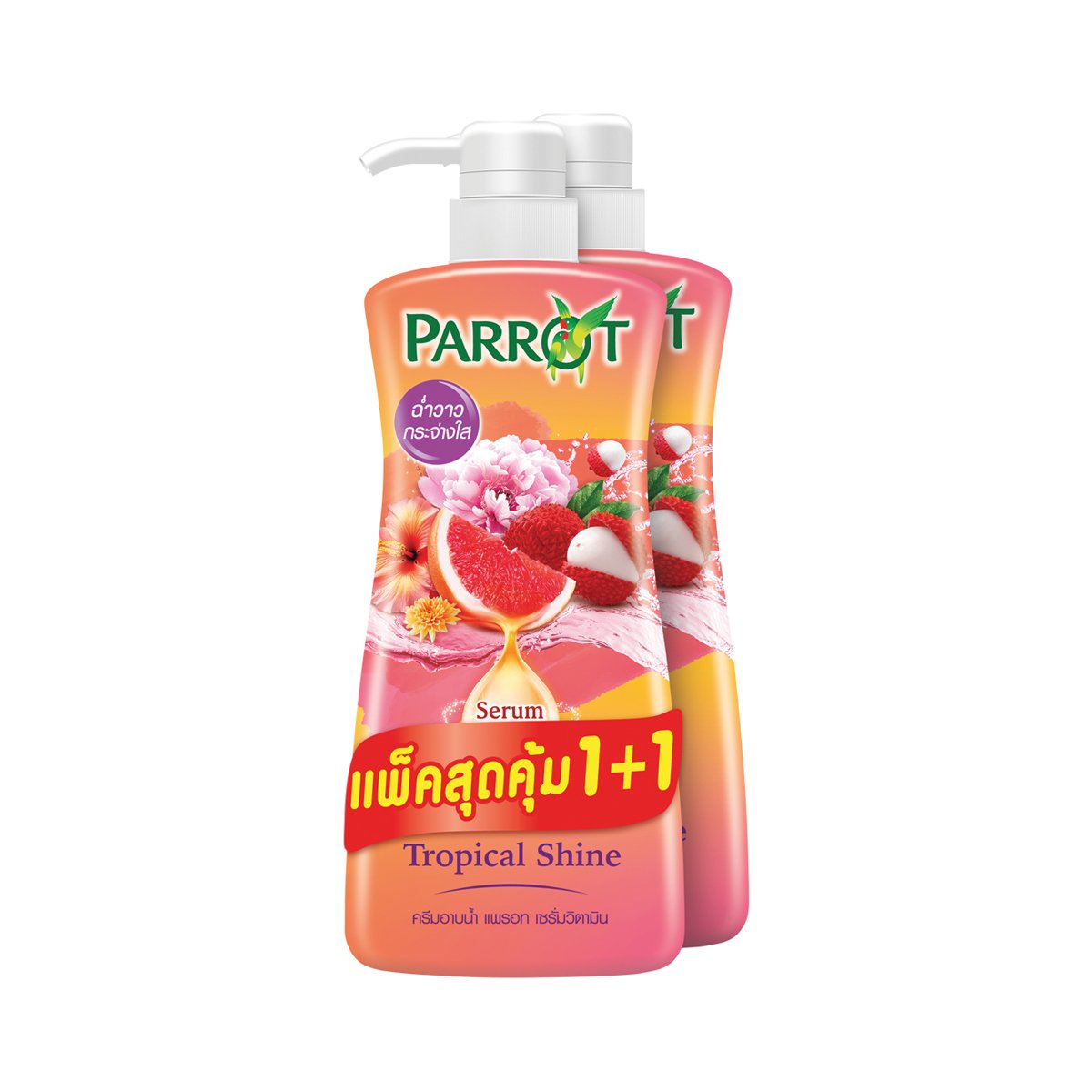 pdc_แพรอท ทรอปิคอล ไชน์ 450 มล. x 2 ชิ้น