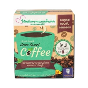 pdc_กรีนสวีทค๊อฟฟี่ กาแฟปรุงสำเร็จชนิดผง 180 ก. จำนวน 18 ก. x 10 ซอง