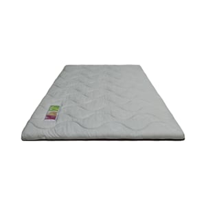 pdc_ซาติน ท็อปเปอร์โฟมยาง รุ่น Comfort Link 5 ฟุต หนา 2 นิ้ว สีเทา