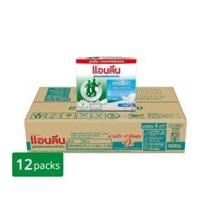 pdc_แอนลีน นมยูเอชทีปราศจากไขมัน รสจืด สูตรแคลเซียมเข้มข้น 125 มล. x 48 ชิ้น