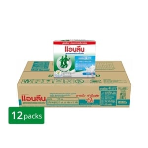 pdc_แอนลีน นมยูเอชทีปราศจากไขมัน รสจืด สูตรแคลเซียมเข้มข้น 125 มล. x 48 ชิ้น