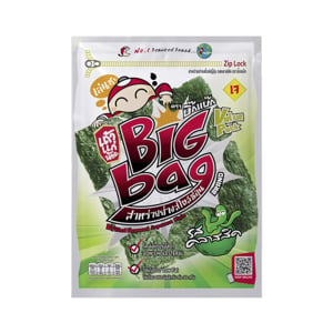 pdc_เถ้าแก่น้อย บิ๊กแบ๊ก สาหร่ายย่างสไตล์ญี่ปุ่น รสคลาสสิก 6 ก. แพ็ค 10
