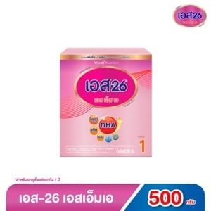 pdc_เอส-26 เอสเอ็มเอ 360 สมาร์ท แคร์ สูตร 1 นมผงดัดแปลงสำหรับทารก 500 ก.