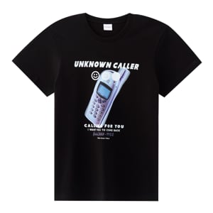pdc_เบสิโค เสื้อยืดแขนสั้นพิมพ์ลาย สำหรับผู้ชาย รุ่น FASN25Q3YM009 สีดำ