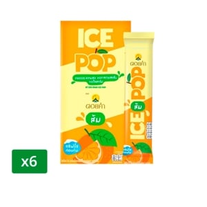 pdc_ดอยคำ ไอซ์ป๊อป ส้ม 85 มล. แพ็ค 6