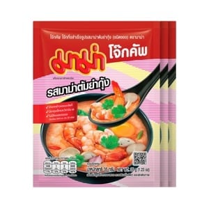 pdc_มาม่า โจ๊กคัพ โจ๊กกึ่งสำเร็จรูป รสมาม่าต้มยำกุ้ง (ชนิดซอง) 35 ก. แพ็ค 3