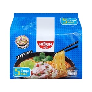 pdc_นิสชิน บะหมี่กึ่งสำเร็จรูป รสหมูมะนาว 60 ก. แพ็ค 5