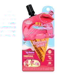 pdc_ซิสต้าร์ เจลาโต้ คัลเลอร์ ป๊อป ลิป ทินท์ โกลว์ 2 ก. สี G02 Raspberry Sorbet