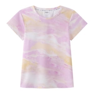 pdc_เบสิโค เสื้อพิมพ์ลาย สำหรับผู้หญิง รุ่น FSWN25Q3LA002 สีม่วง