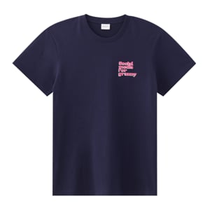 pdc_เบสิโค เสื้อยืดแขนสั้นพิมพ์ลาย สำหรับผู้ชาย รุ่น FASN25Q3YM007 สีน้ำเงิน