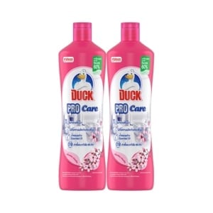 pdc_เป็ด โปร แคร์ น้ำยาล้างห้องน้ำ กลิ่นเฟรชฟลอรัล 700 มล. แพ็ค 2