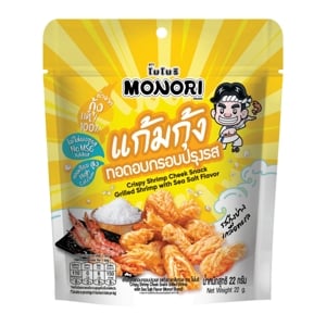 pdc_โมโนริ แก้มกุ้งทอดอบกรอบปรุงรส รสกุ้งย่างเกลือทะเล 22 ก.